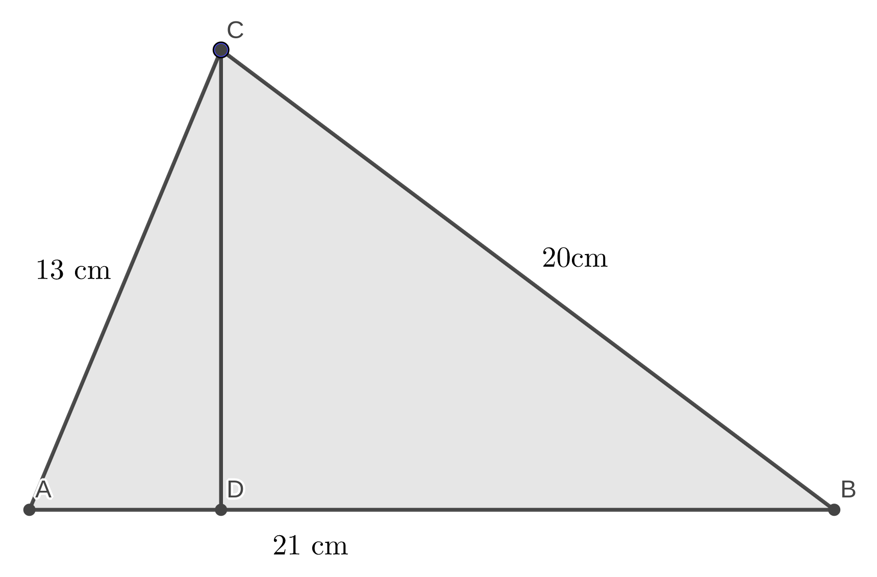 Menentukan tinggi segitiga sembarang